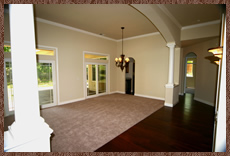 New custom home builder, Penryn, CA, living and dining room