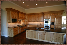 Build to suit, new custom home in Newcastle, CA, photo of kitchen island