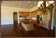 Build to suit, new custom home in Newcastle, CA, kitchen photo