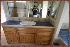 Build to suit, designer builder, Loomis, CA, master bathroom vanity photo