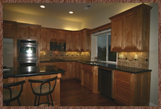 custom kitchen cabinetry for  New house design, new house builder, Loomis, CA