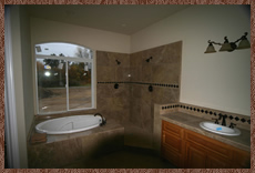 master bathroom shower for  New house design, new house builder, Loomis, CA